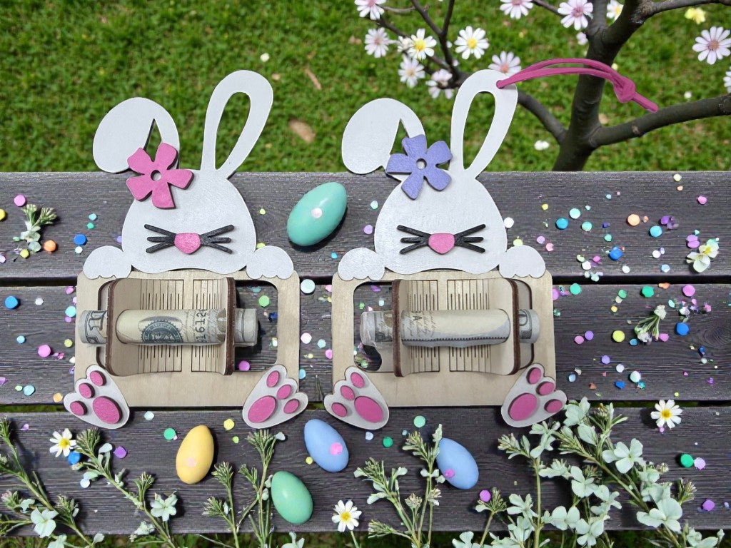 Easter Bunny Money Holder – Cash Gift for Easter Basket