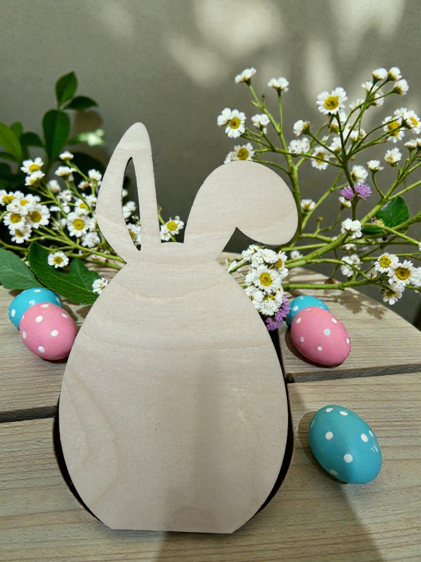 Easter Bunny Gift Card Holder – Wooden Bunny Pocket Gift Card Holder