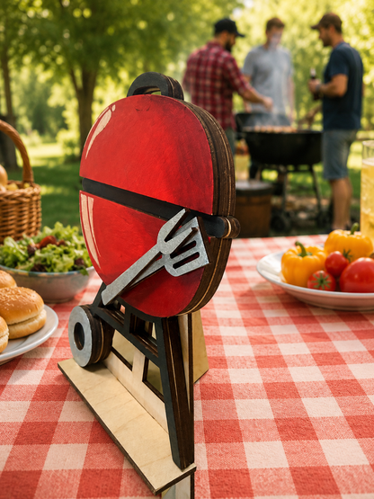 BBQ Grill Gift Card Holder — Father's Day Gift for the Grill Dad
