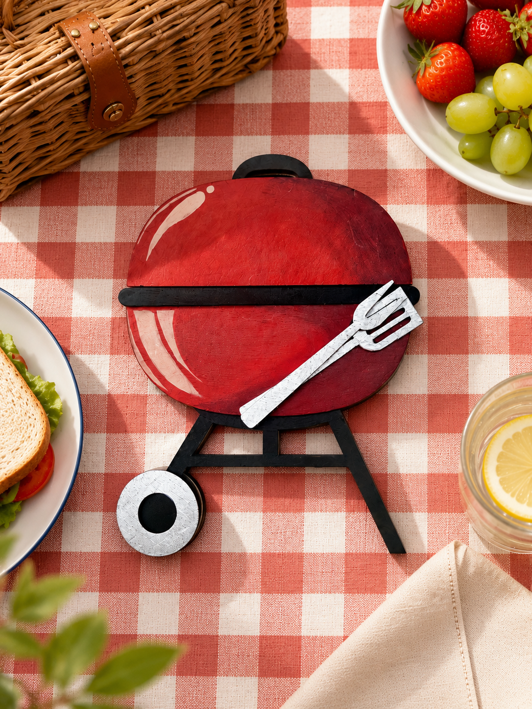 BBQ Grill Gift Card Holder — Father's Day Gift for the Grill Dad