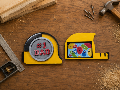 Measuring Tape Gift Card Holder — Father's Day Gift for the Handy Dad