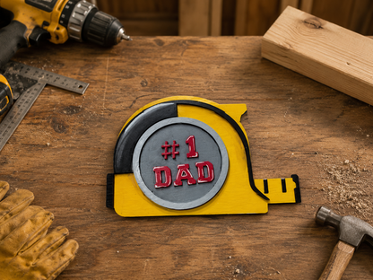 Measuring Tape Gift Card Holder — Father's Day Gift for the Handy Dad