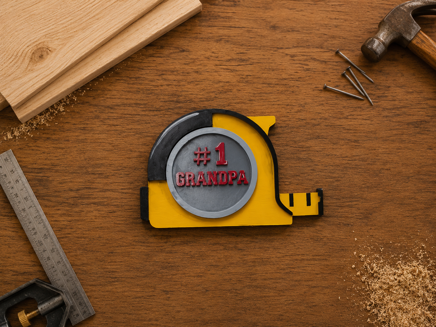 Measuring Tape Gift Card Holder — Father's Day Gift for the Handy Dad