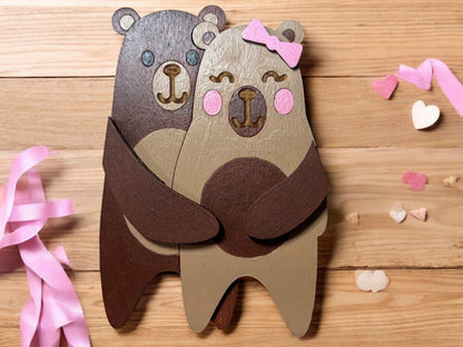 Animal Money Holder – Handmade Wooden Cash Gift