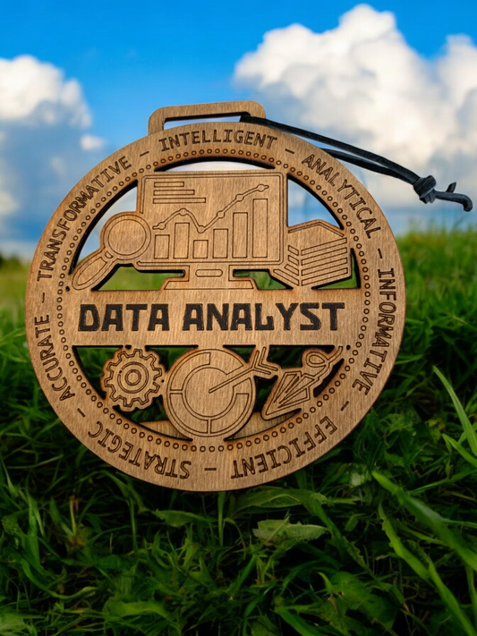 Data Analyst Gift Card Holder
