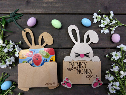 Bunny Gift Card Holder – Easter Basket Gift Card Holder