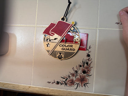 Personalized Sports Medallion Gift Card Holder | Hand Painted 3D Wood Sport Medal | Handcrafted