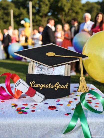 Graduation Cap Gift Card Holder