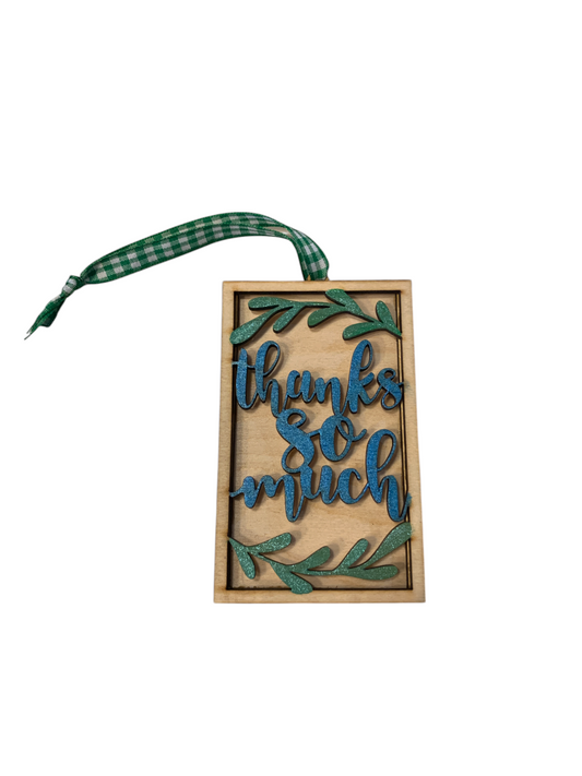 Thank You So Much Gift Card Holder
