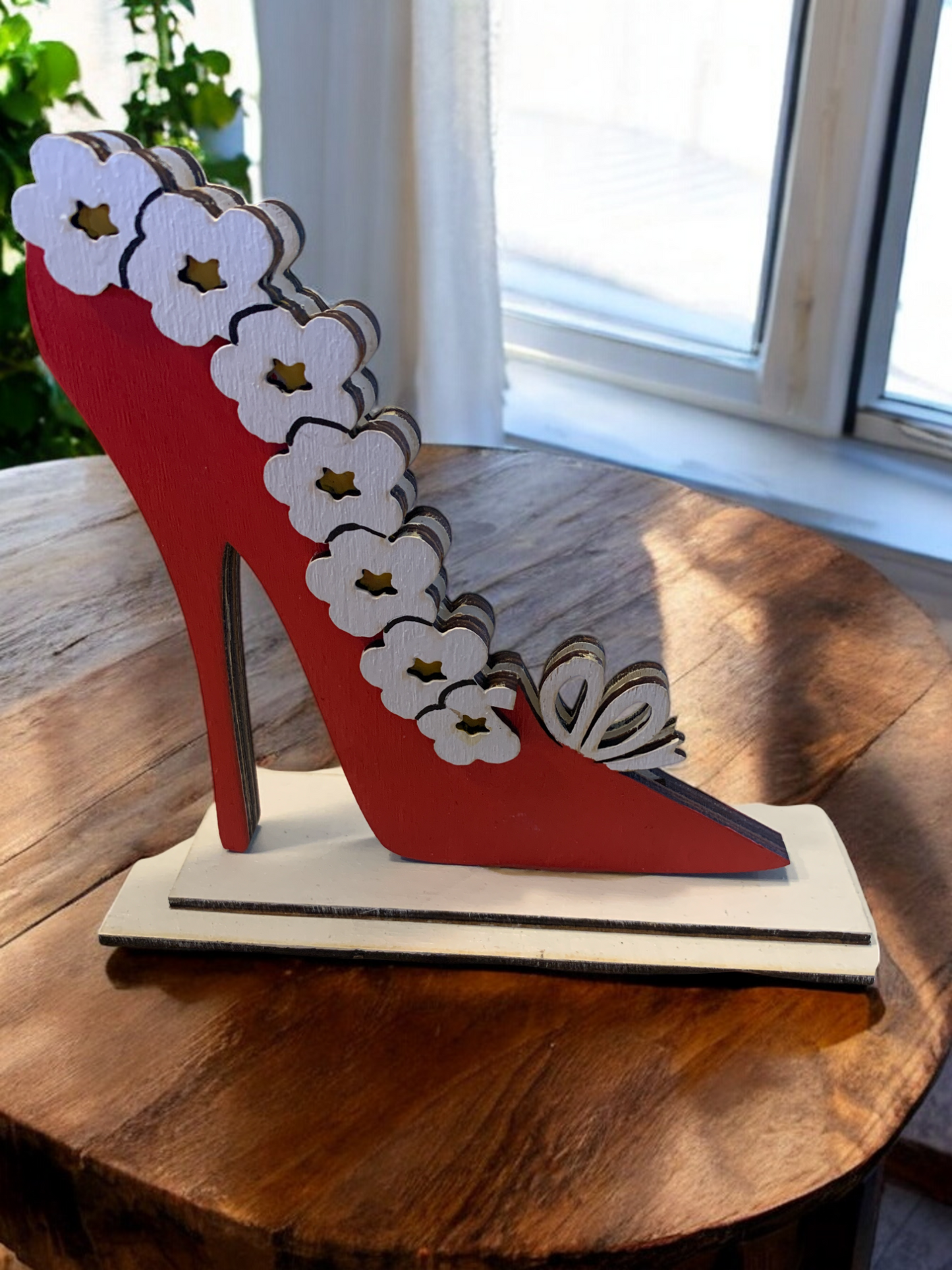 High Heel Shoe Gift Card Holder