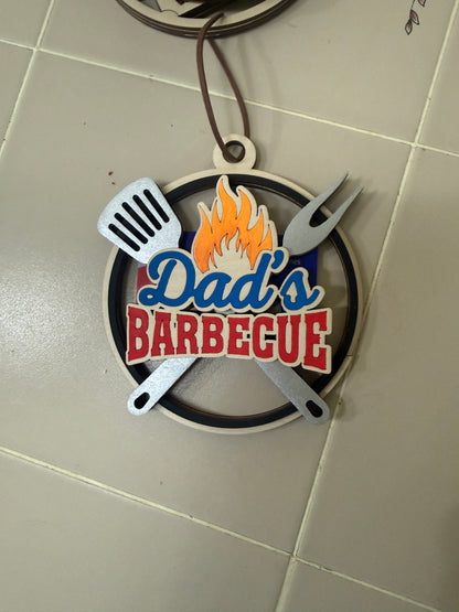 BBQ Medallion Gift Card Holder — Father's Day & Hostess Gift | 4 Designs