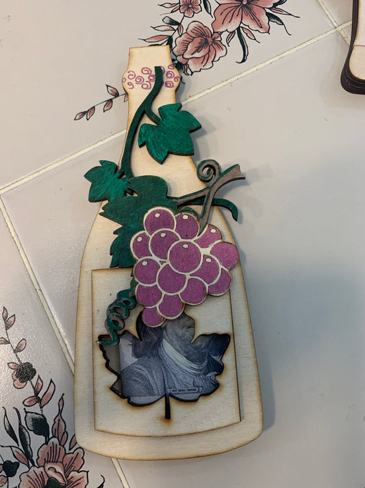 Wine Bottle Gift Card Holder