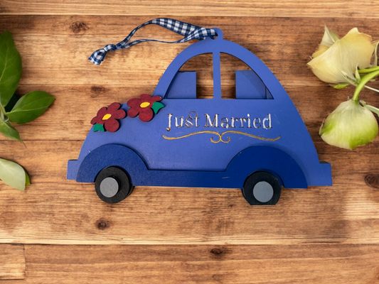 Just Married Car