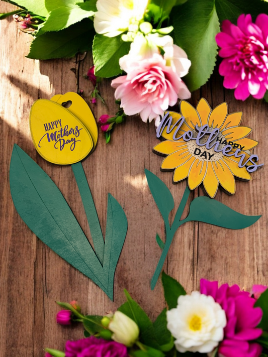 Mothers Day Flower Gift Holder