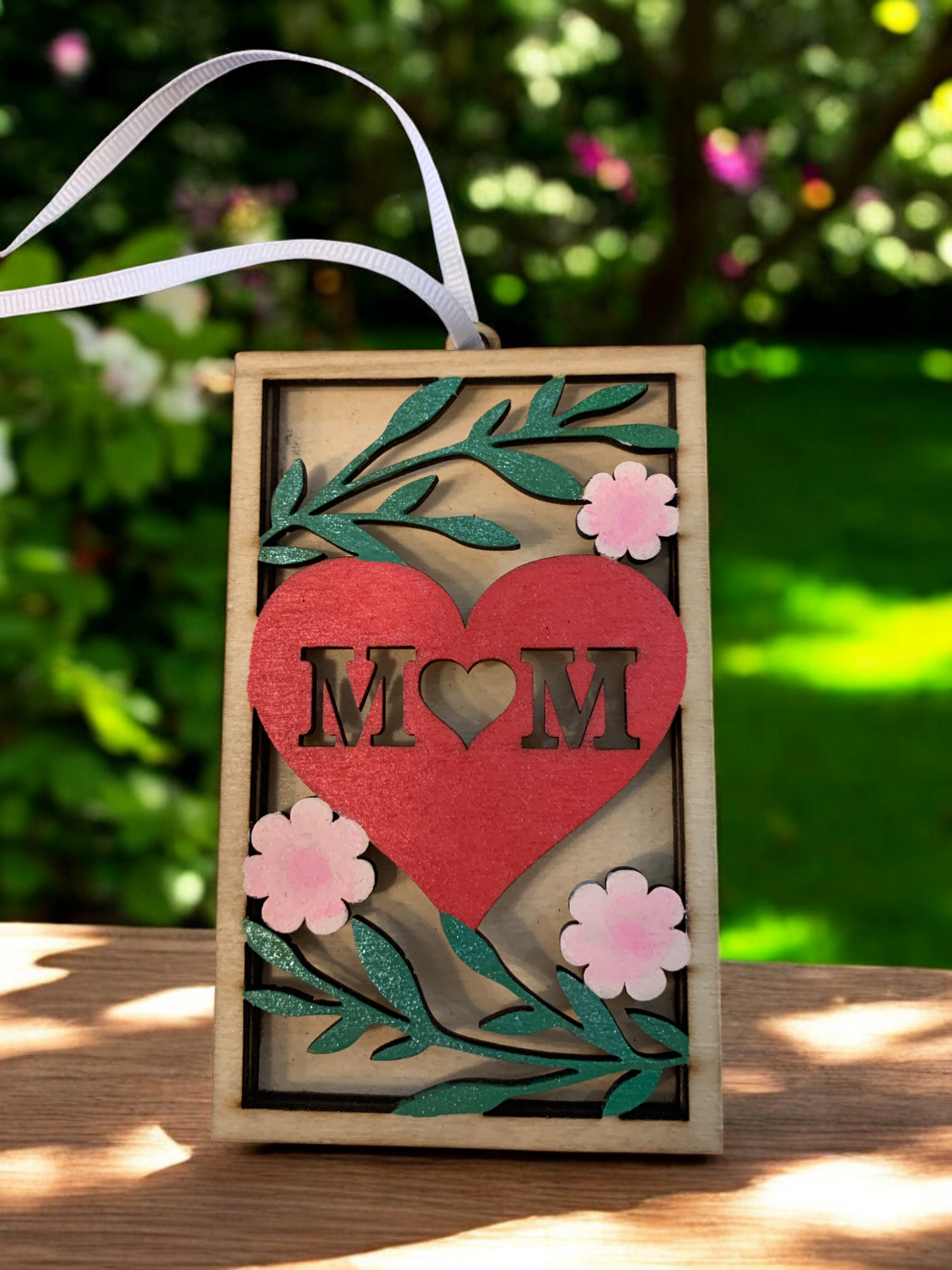 Mothers Day Heart Gift Card Holder