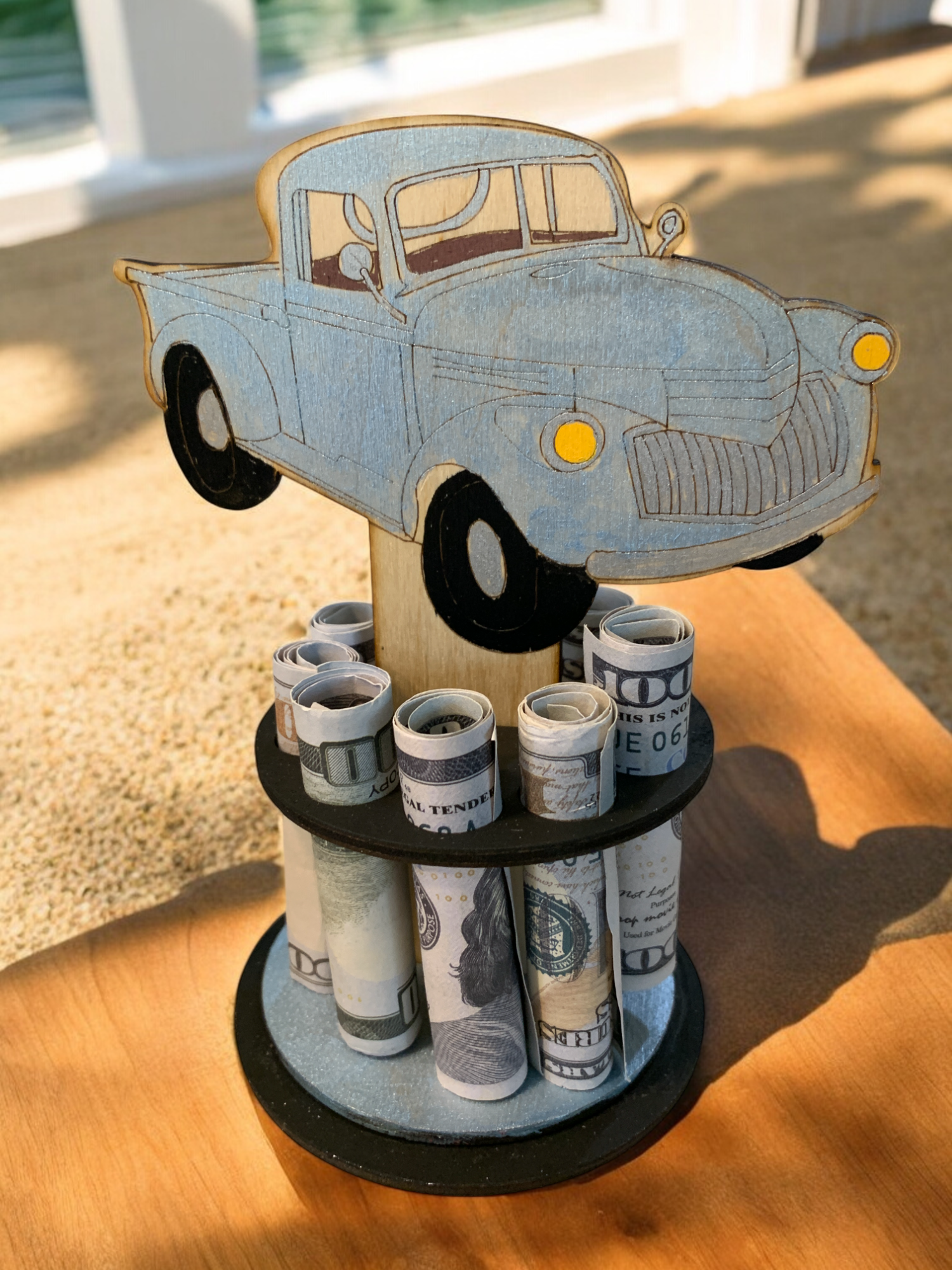money tree motors Vehicle Money Tree Cash Gift – Truck, Monster Truck & Car Gift Idea – A's  Creative Treasure