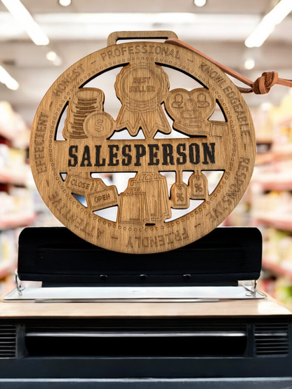 Sales Person Gift Card Holder