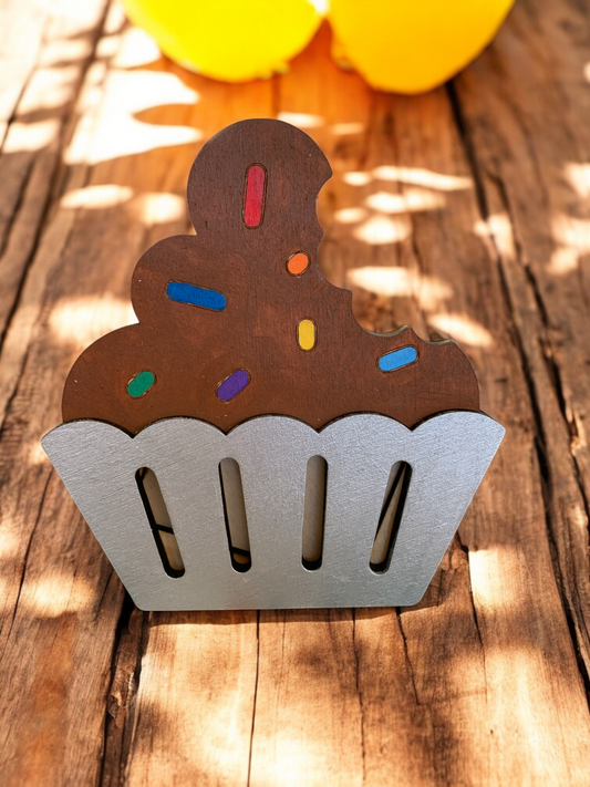 Chocolate Cupcake Gift Card Holder