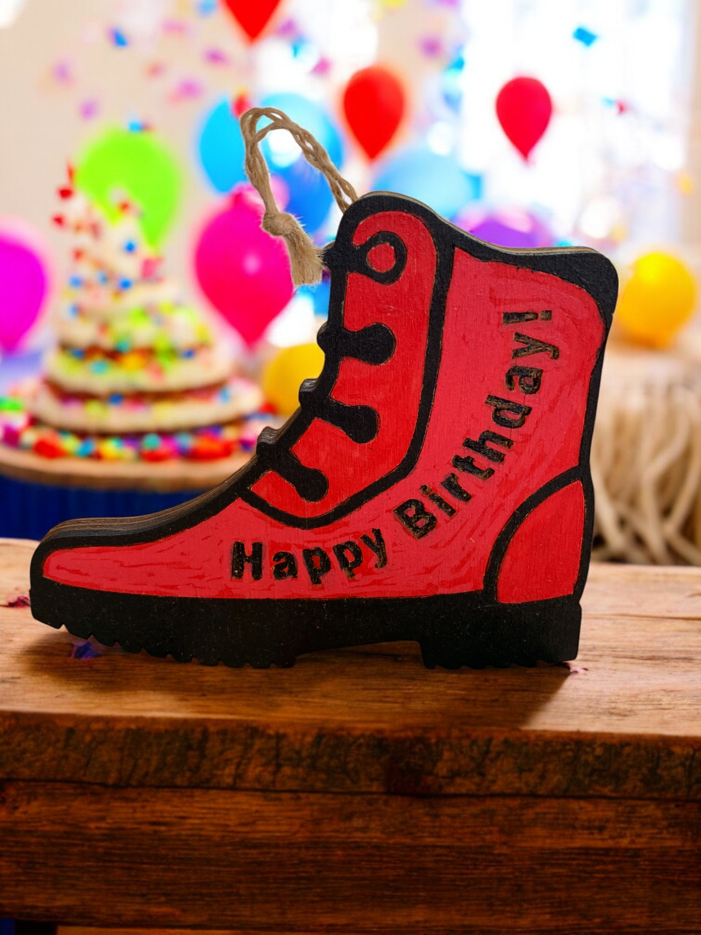 Boot Birthday Gift Card Holder