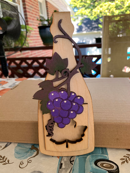 Wine Bottle Gift Card Holder