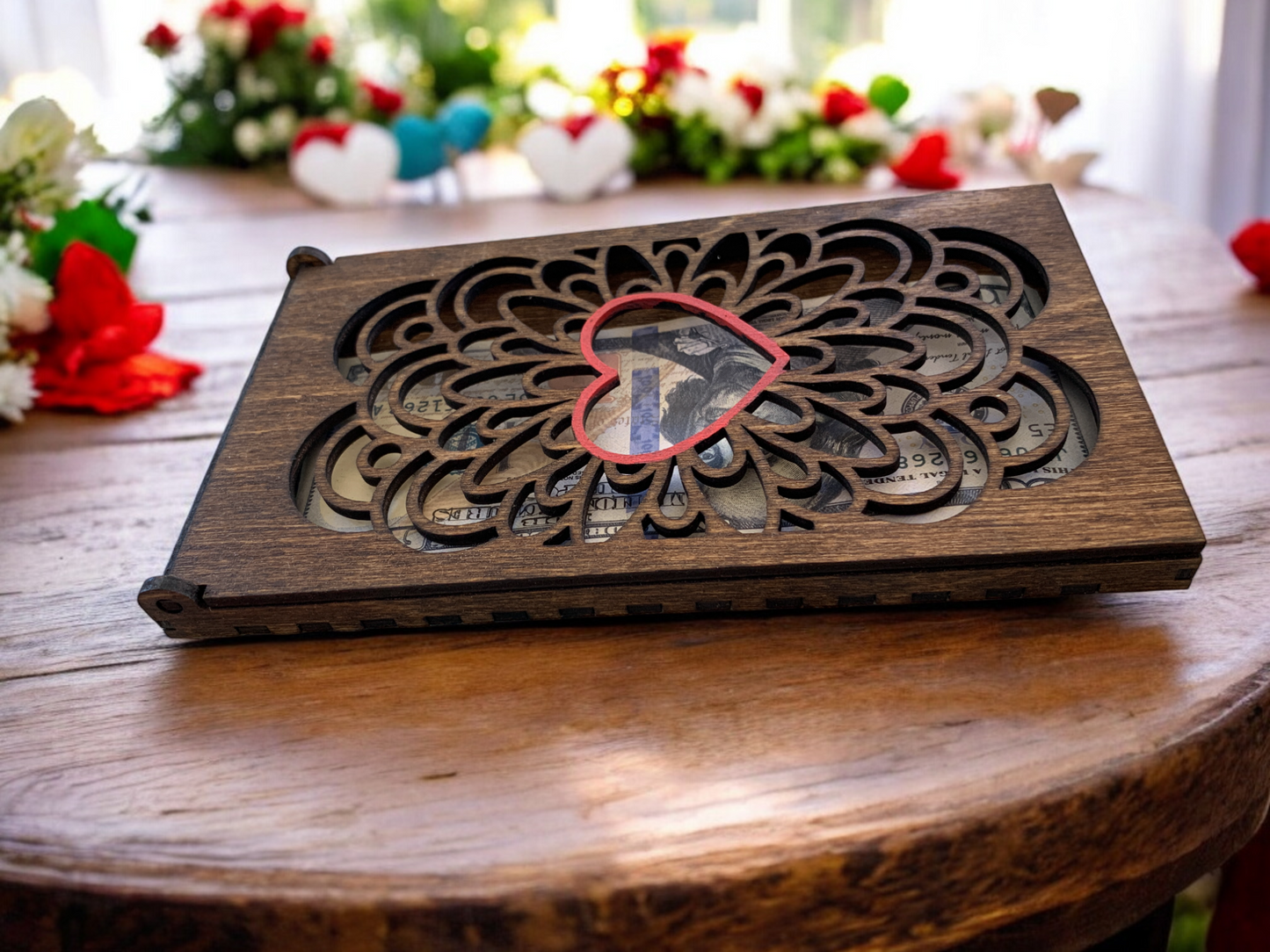 Lattice Heart Gift Card Holder