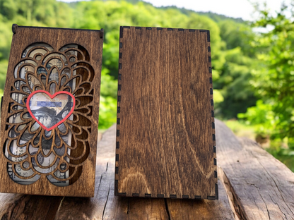 Lattice Heart Gift Card Holder