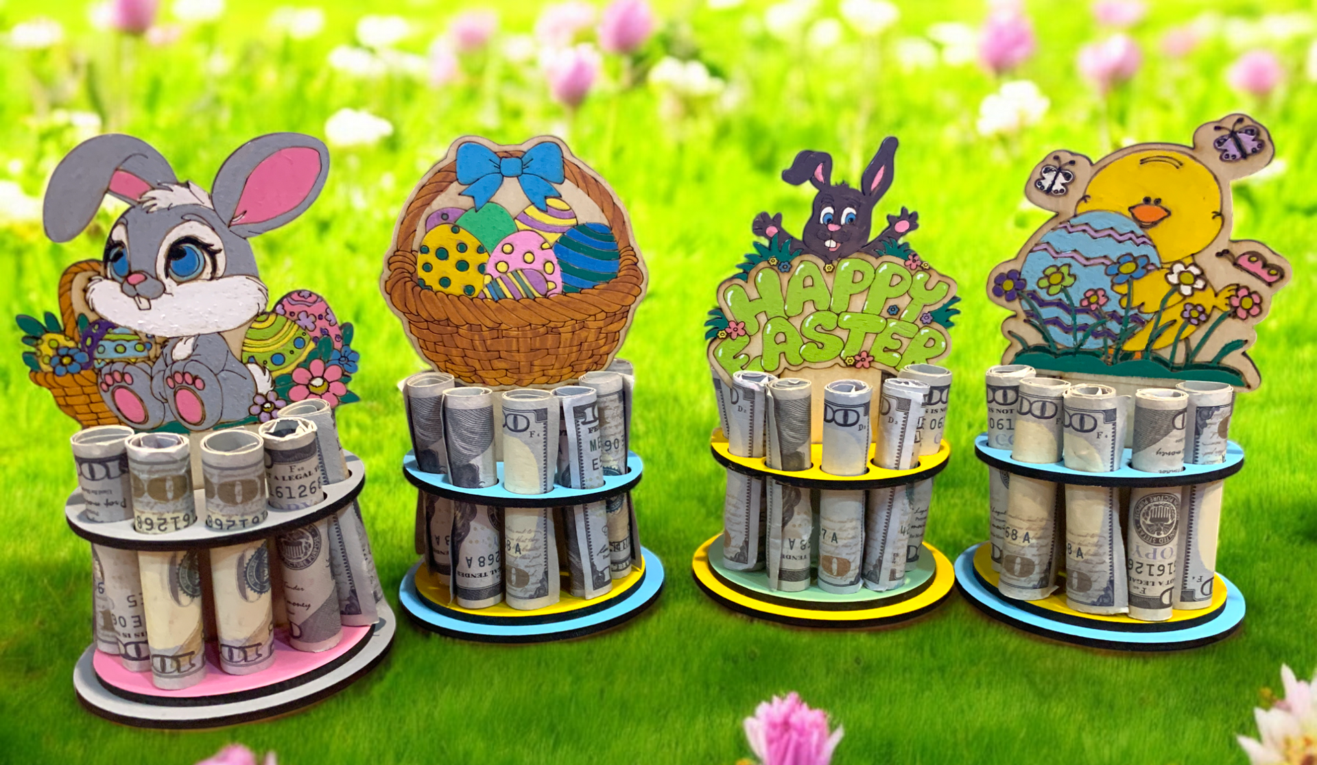 money tree raffle basket Easter Money Tree – Cash Gift Holder with Optional Gift Box – A's Creative Treasure