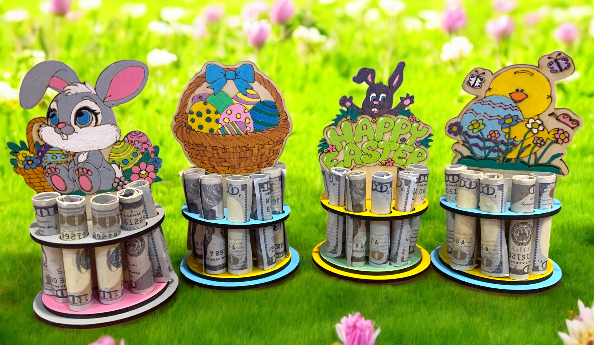 easter money tree Easter Money Tree – Cash Gift Holder with Optional Gift Box – A's Creative Treasure