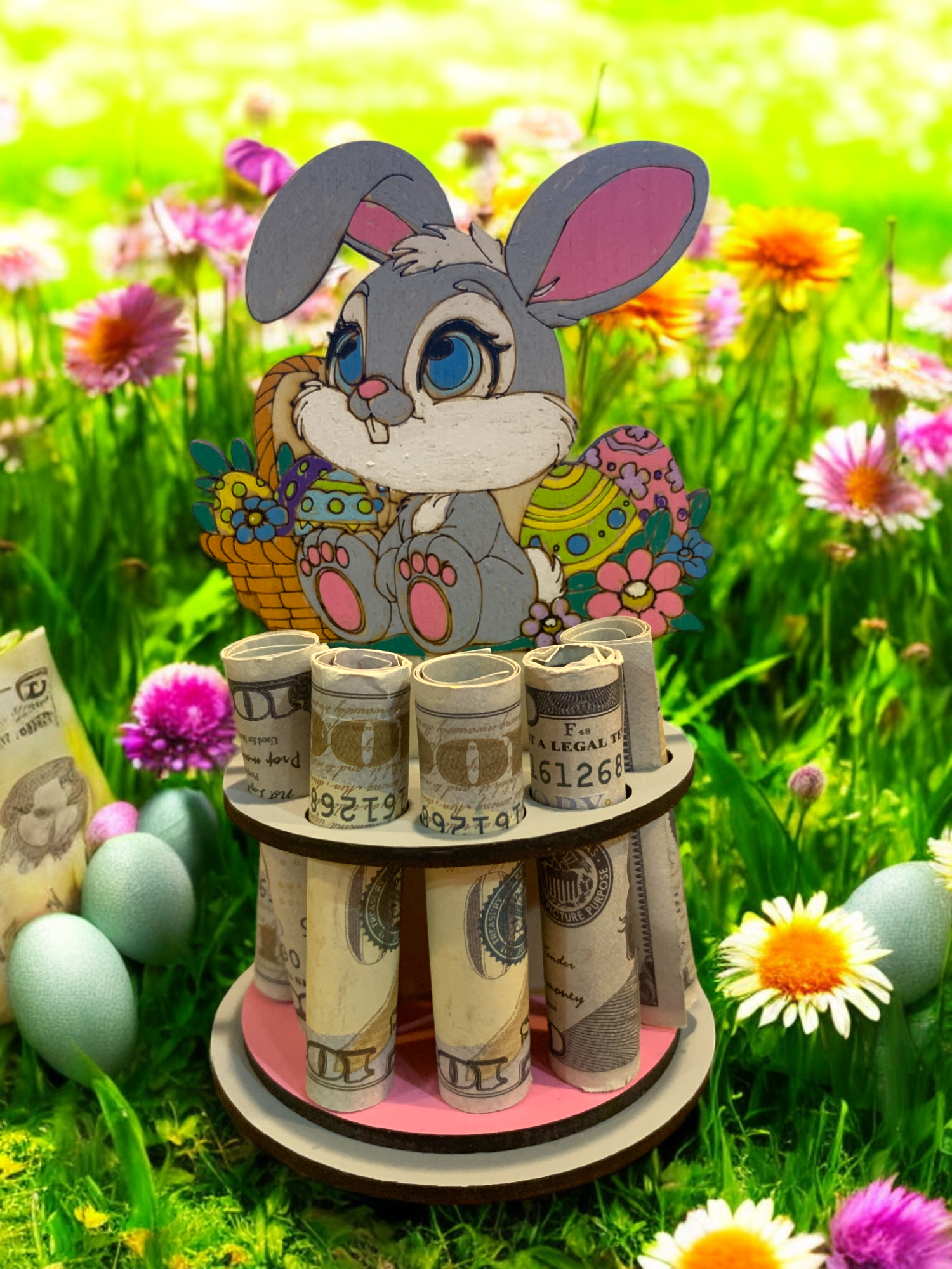 easter money tree Easter Money Tree – Cash Gift Holder with Optional Gift Box – A's Creative Treasure