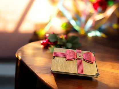Flip-to-Gift Bow Box