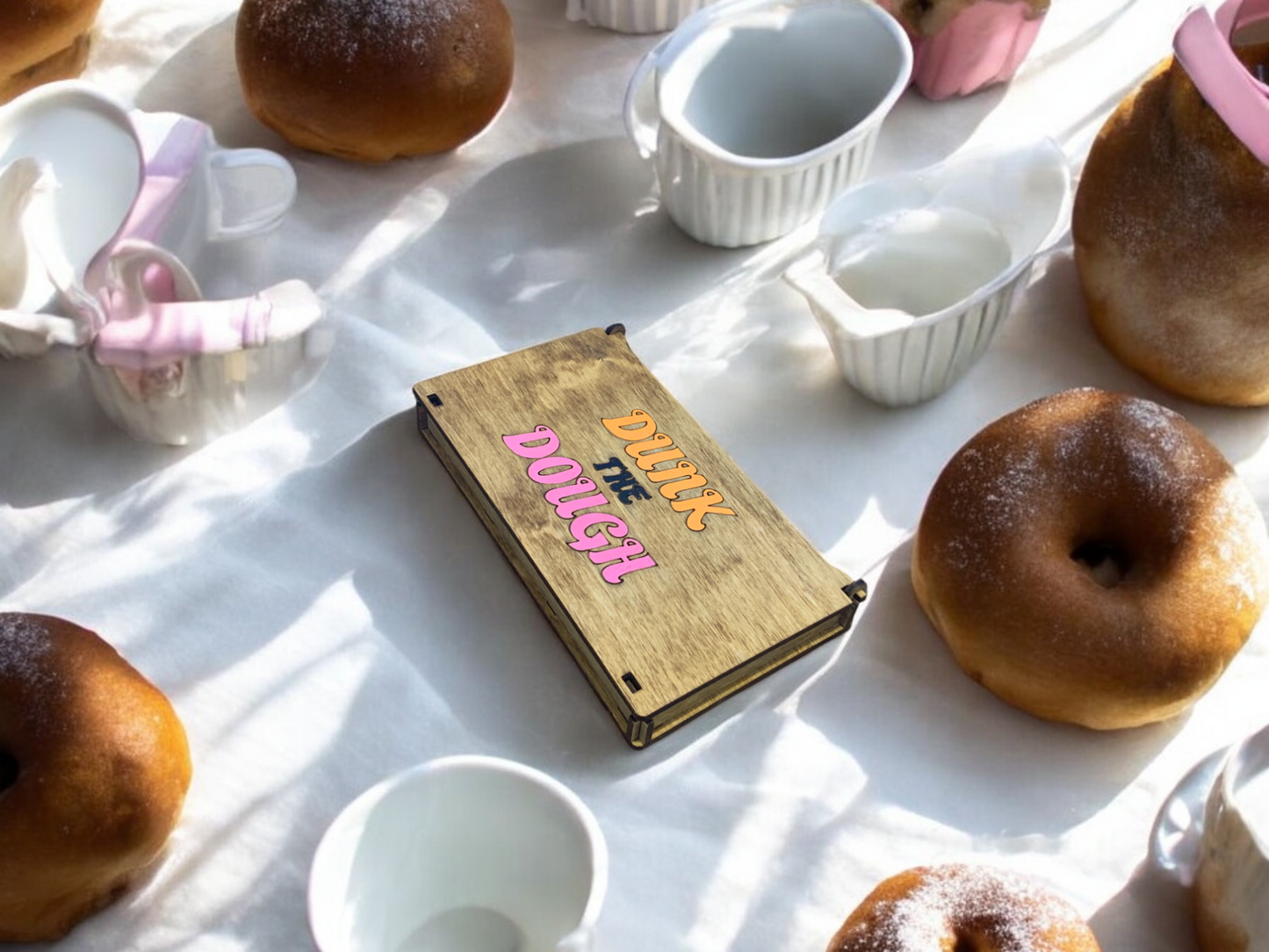 Dunk the Dough Flip-to-Gift Box