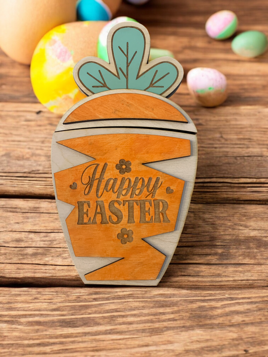 Carrot Easter Gift Card Holder