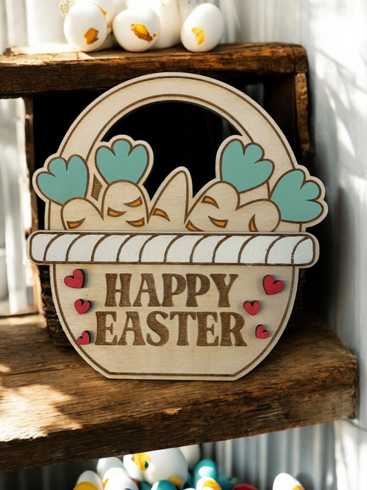 Easter Basket of Eggs