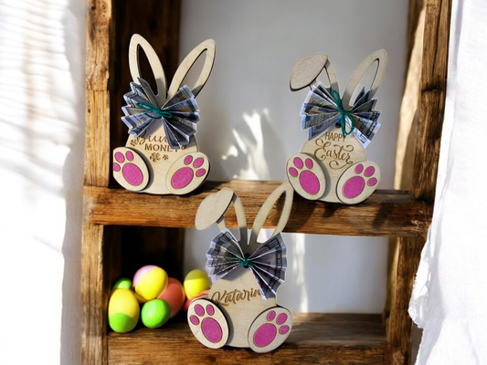 Personalized Bunny Money Holder