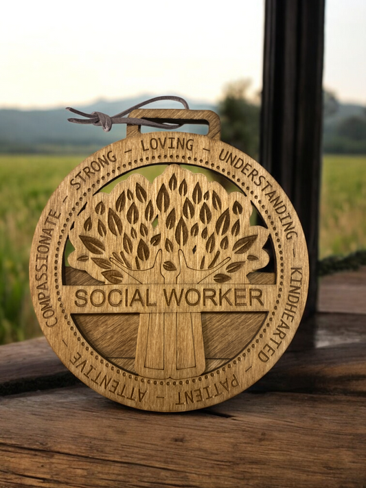 Social Worker Appreciation Holder