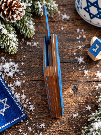 Dreidel Gift Card Holder | Wood Dreidel with Hidden Gift Card | Handcrafted Hanukkah