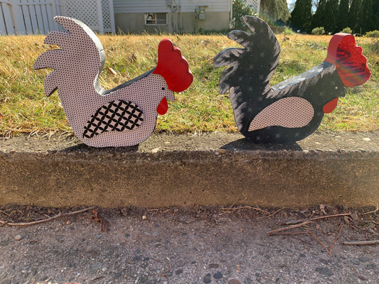 Rooster Farm Style Shelf Sitter