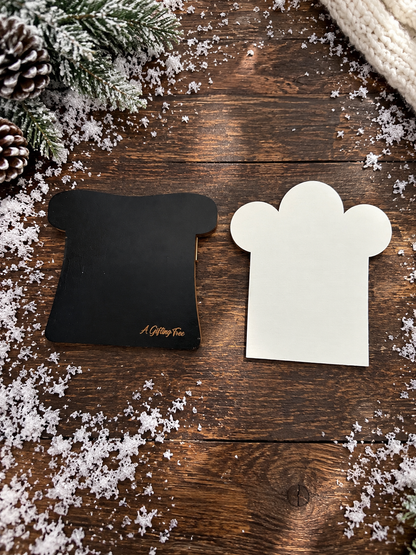 Snowman Top Hat Gift Card Holder | Wood Snowman Hat with Hidden Gift Card | Handcrafted Christmas