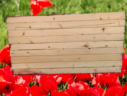 Rustic American Flag