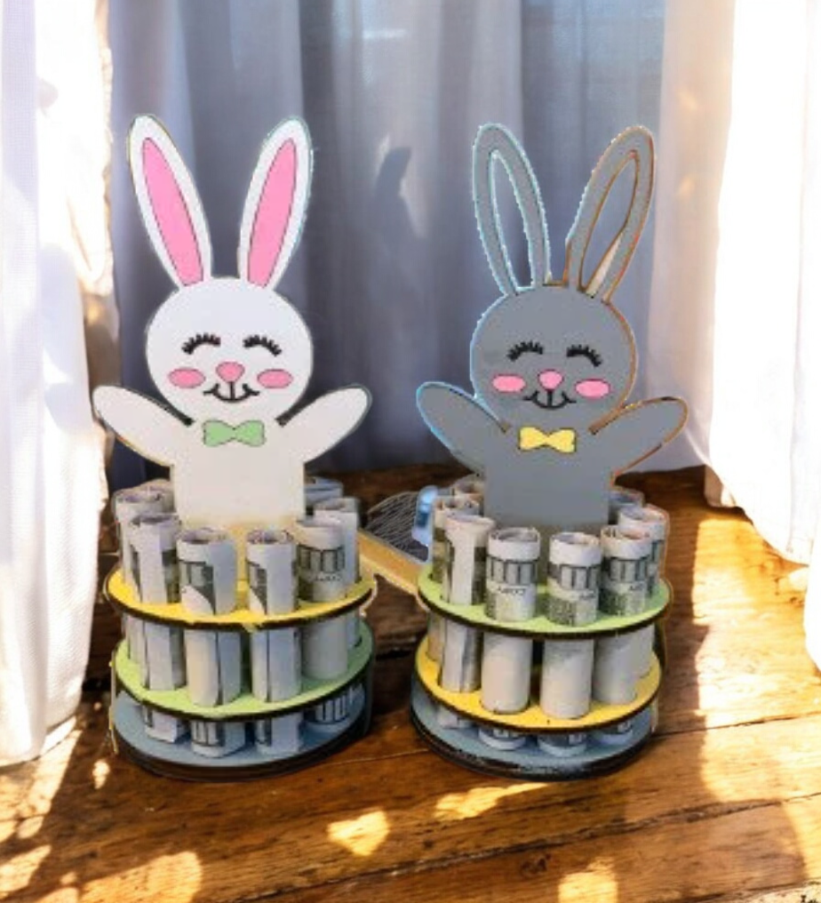 Bunny Gift Money Trees