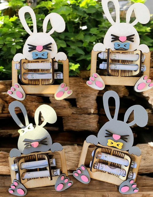 Easter Bunny Cash Money Holder