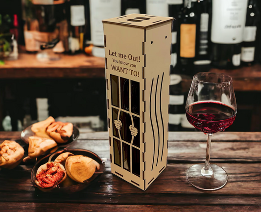 Let me Out Wine Box