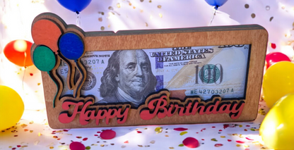Happy Birthday Money Holder