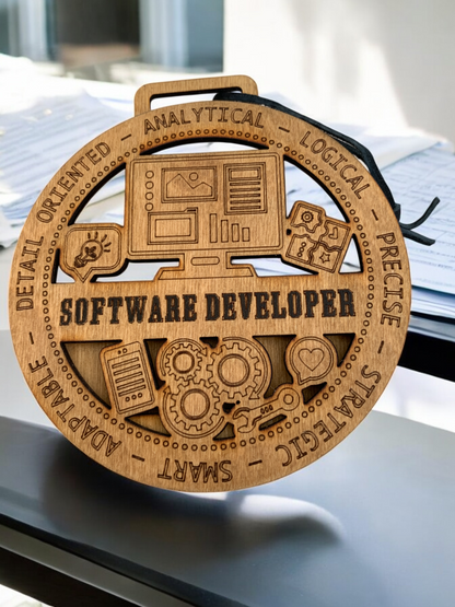 Software Developer Gift Card Holder