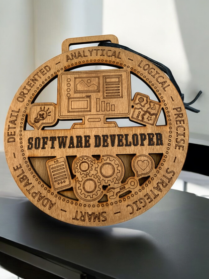 Software Developer Gift Card Holder
