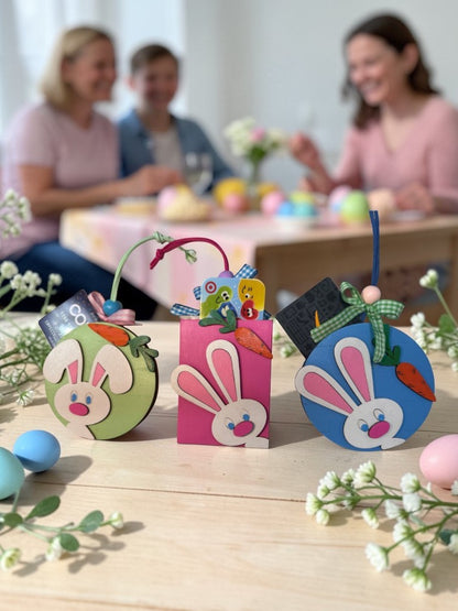 Easter Bunny Gift Card Holder – Personalized Easter Basket Gift