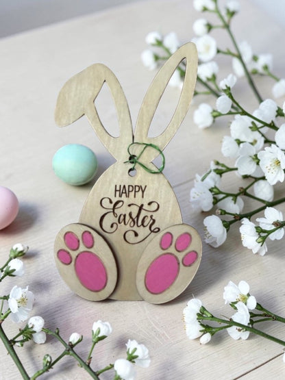 Bunny Money Holder – Easter Cash Gift Holder with Personalization Option