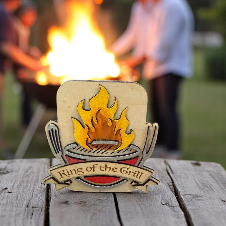 king of the grill gift card holder for fathers day