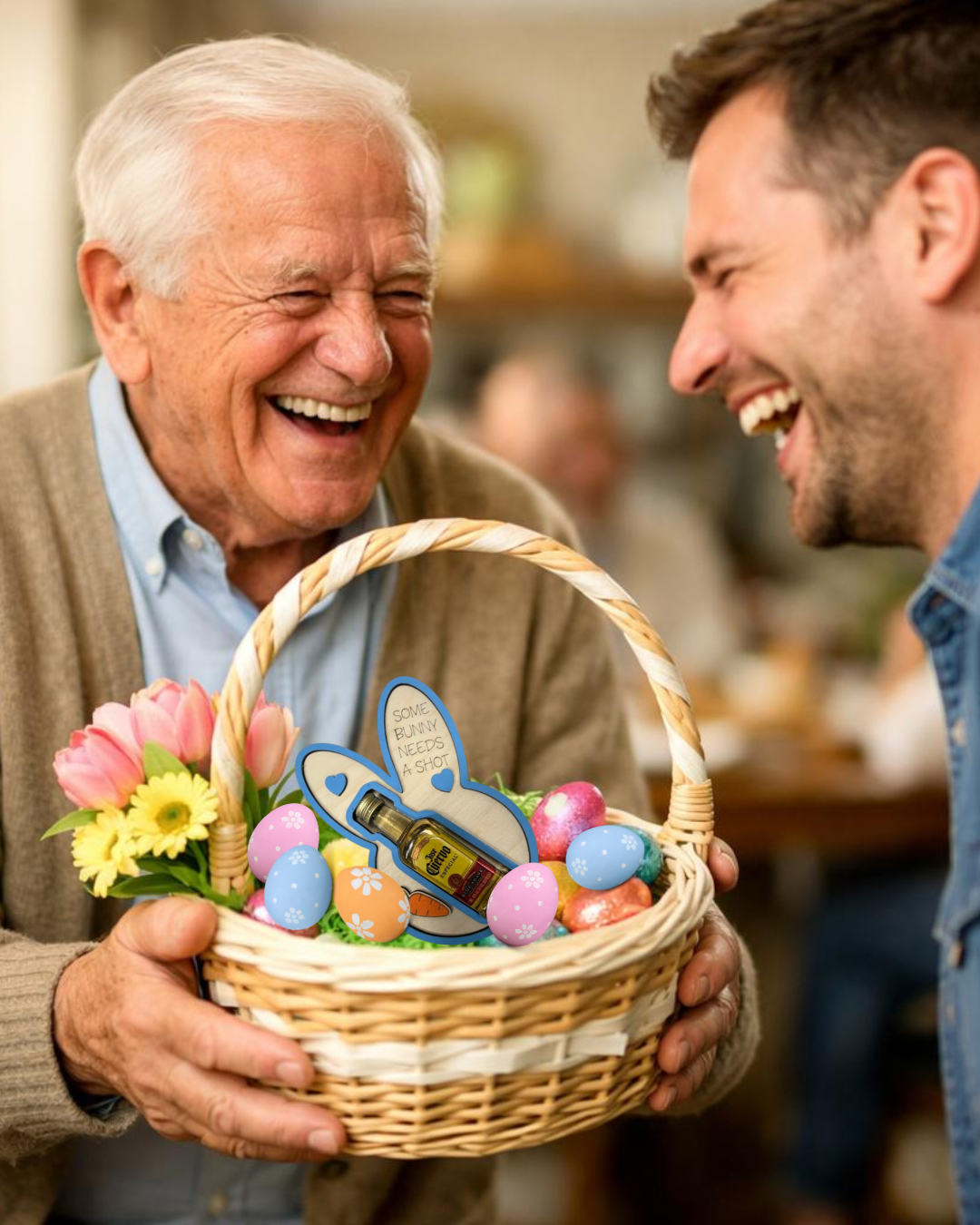 Easter Bunny Liquor Holder – Funny Easter Shot Gift