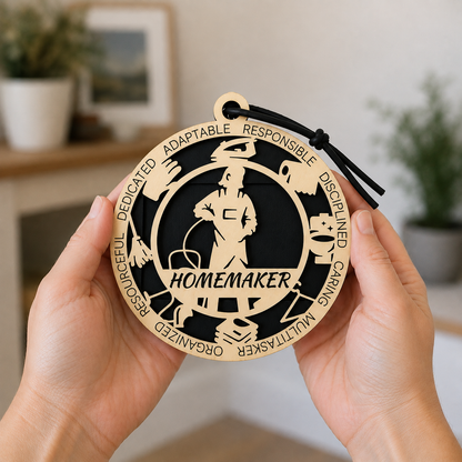 Homemaker Gift Card Holder | Mother's Day Gift | Handmade Wood